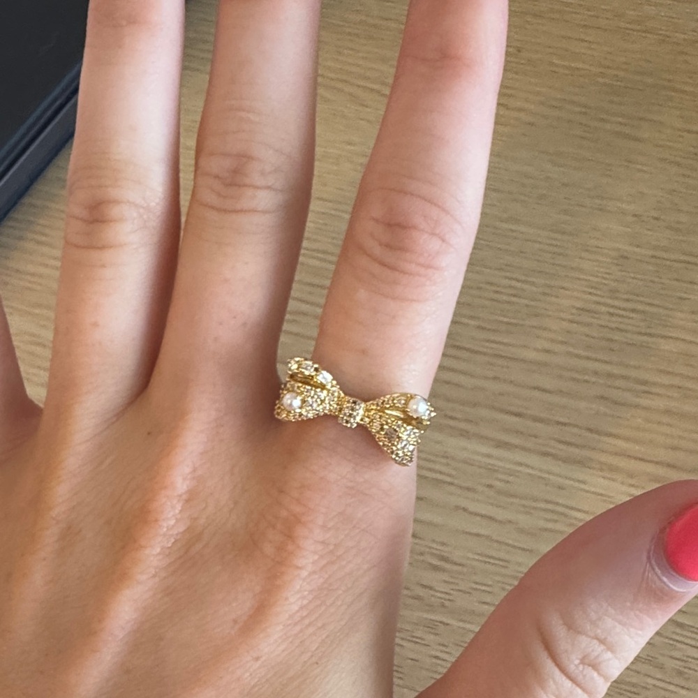 Kendra Scott Gold Bow Ring